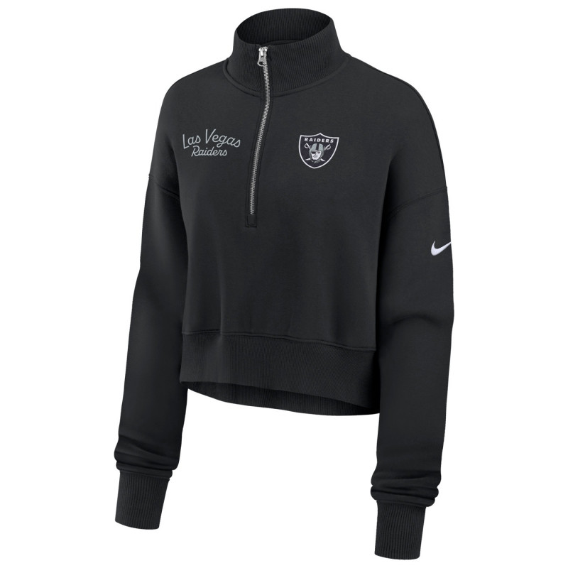 NIKE WOMENS PHOENIX QUARTER ZIP PULLOVER