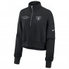 NIKE WOMENS PHOENIX QUARTER ZIP PULLOVER