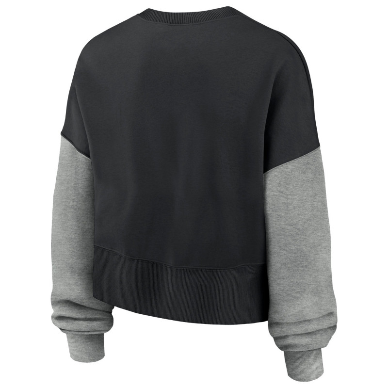 NIKE WOMENS RAIDERS OVERSIZED CREWNECK SWEATSHIRT