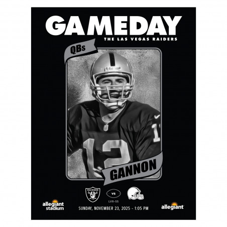 LAS VEGAS RAIDERS 2025 GAME DAY PROGRAM VS. BROWNS