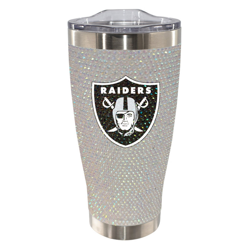 RAIDERS 20OZ BLING TUMBLER