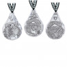 LAS VEGAS RAIDERS 2X3 3-PIECE GNOMES ORNAMENT SET
