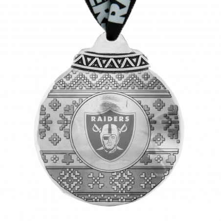 RAIDERS UGLY SIDELINE SWEATER ORNAMENT