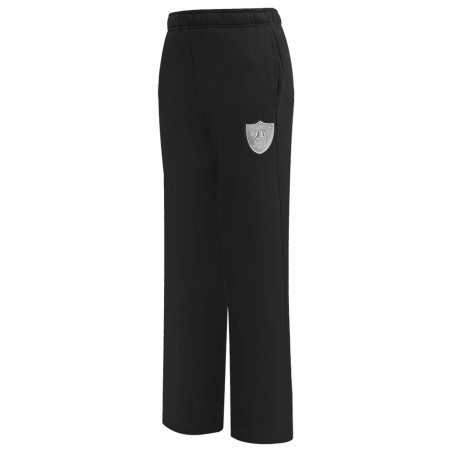 PRO STANDARD RAIDERS WOMENS SILVER & BLACK STRAIGHT LEG PANTS