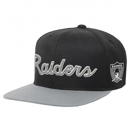 MITCHELL & NESS YOUTH RAIDERS TEAM SCRIPT RETRO SHIELD CAP