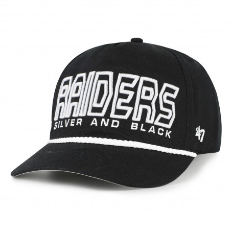 '47 BYLINE SILVER AND BLACK HITCH CAP