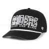 '47 RAIDERS BYLINE SILVER AND BLACK HITCH CAP