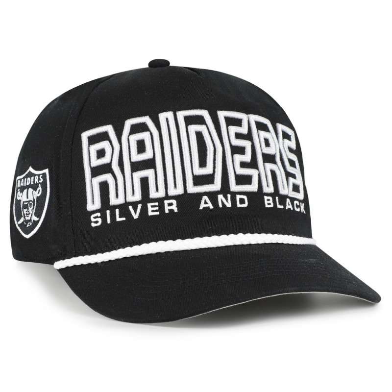 '47 BYLINE SILVER AND BLACK HITCH CAP