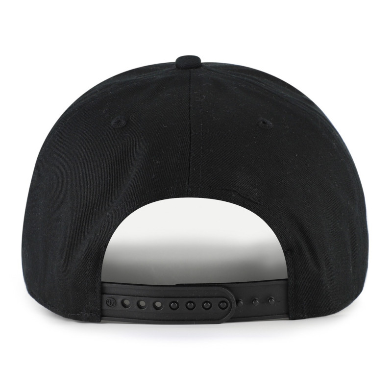 '47 RAIDERS BYLINE SILVER AND BLACK HITCH CAP