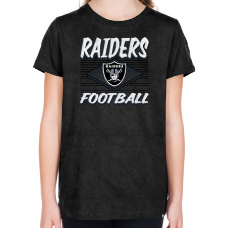 NEW ERA GIRLS YOUTH RAIDERS WASHED TEE
