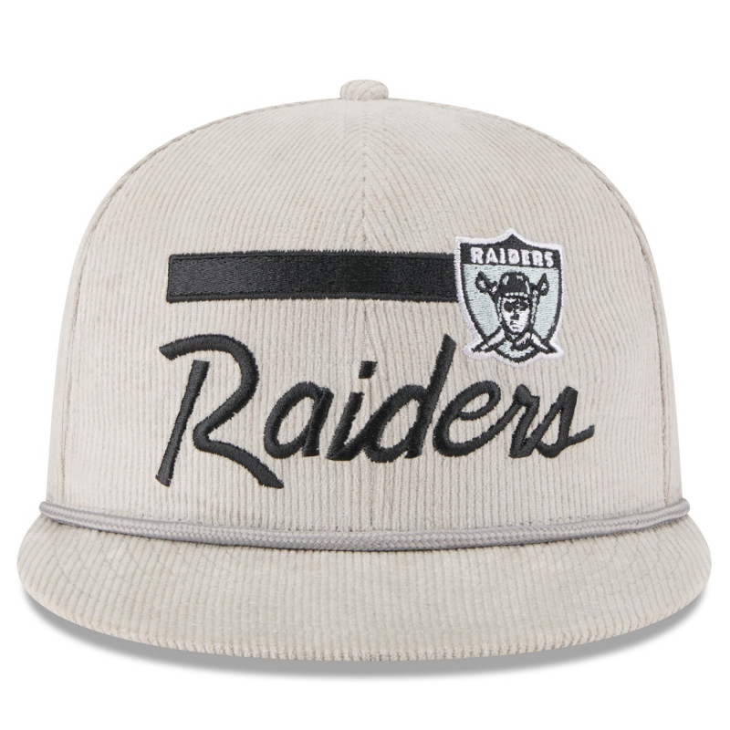 NEW ERA 9FIFTY RAIDERS CORDUROY ROPE RETRO CAP