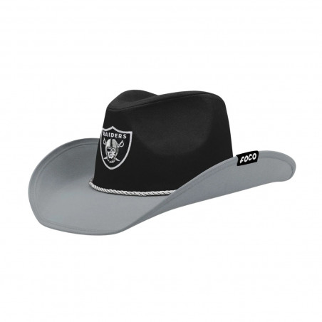 LAS VEGAS RAIDERS TWO TONE COWBOY HAT