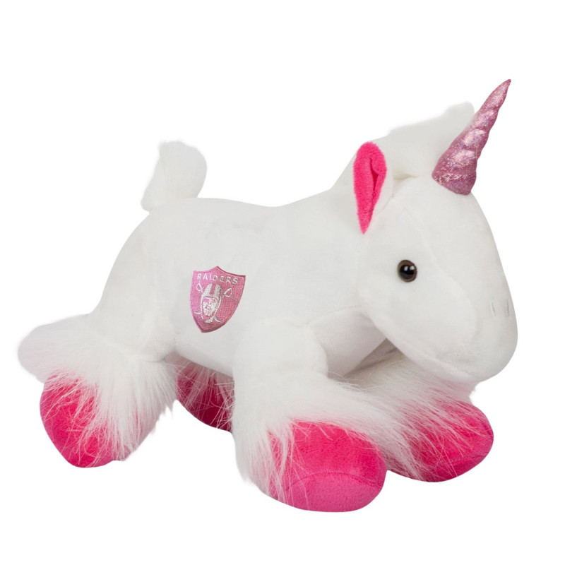 RAIDERS 10-INCH PLUSH UNICORN