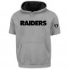 RAIDERS BIG & TALL SHORT SLEEVE HOODIE
