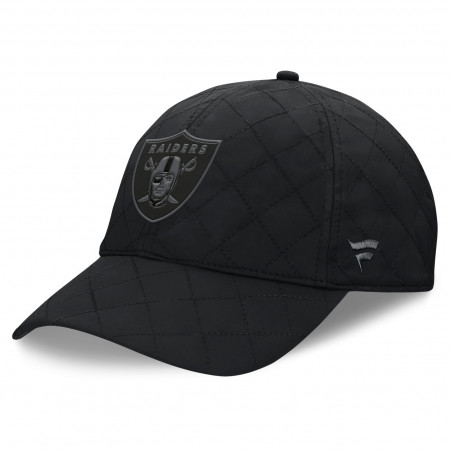 RAIDERS QUILTED MIDNIGHT ADJUSTABLE CAP