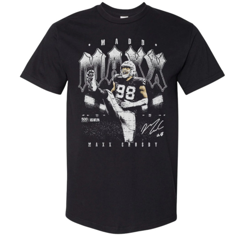 RAIDERS MAXX CROSBY CELEBRATION TEE