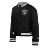 NEW ERA YOUTH GIRLS RAIDERS SNAP JACKET