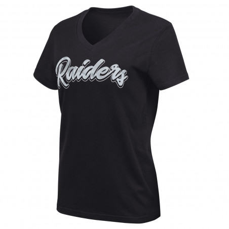 WOMENS RAIDERS CHEER DANCE BLACK TEE