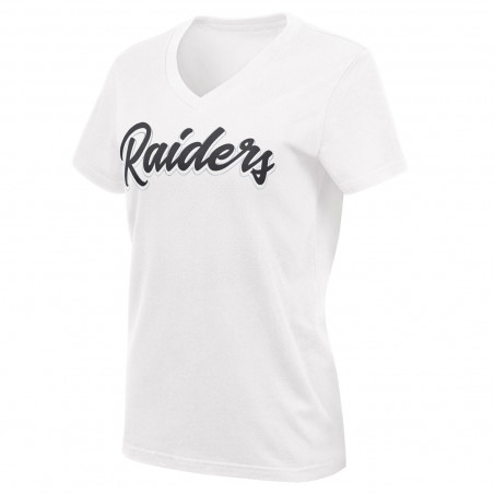WOMENS RAIDERS CHEER DANCE WHITE TEE
