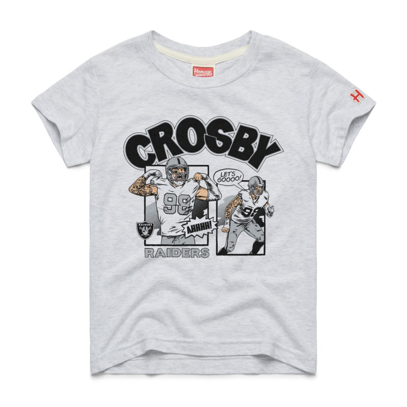 HOMAGE MAXX CROSBY COMIC BOOK YOUTH TEE