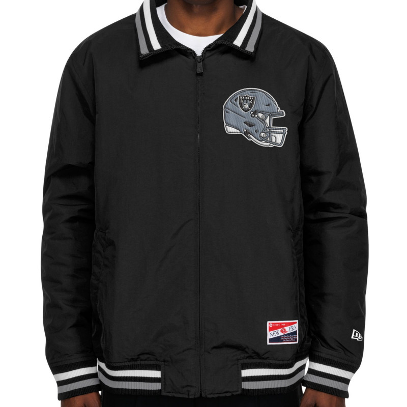 NEW ERA RAIDERS THROWBACK NYLON JACKET