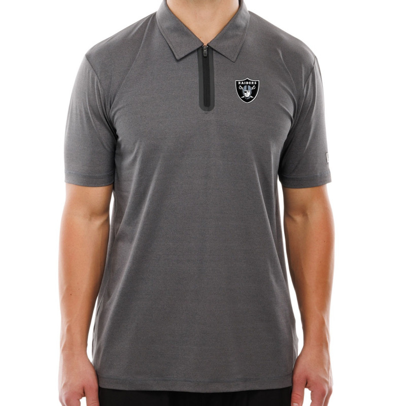NEW ERA RAIDERS ADVENTURE QUARTER-ZIP POLO