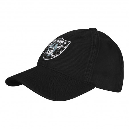 GIRLS RAIDERS GRIDIRON ADJUSTABLE CAP