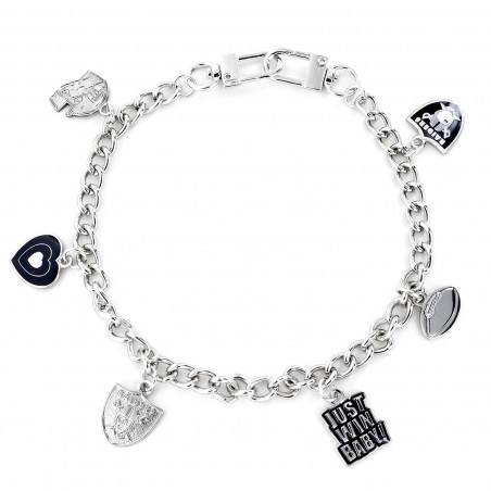 WOMENS RAIDERS PURSE CHARM