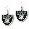 RAIDERS GLITTER DAZZLE EARRINGS