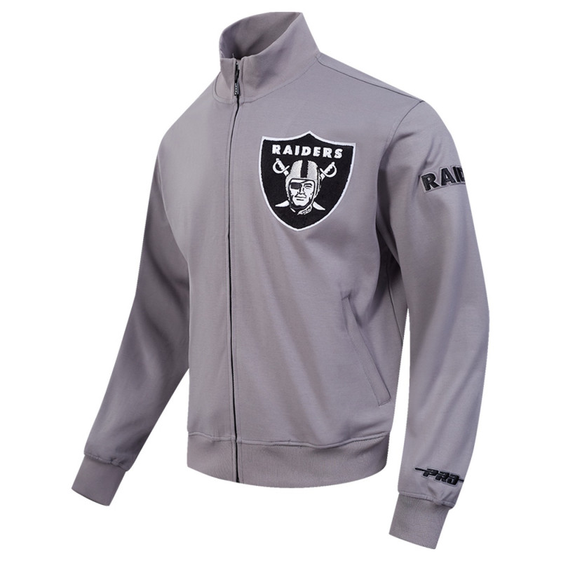 PRO STANDARD RAIDERS CLASSIC KNIT TRACK JACKET