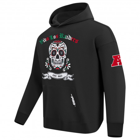PRO STANDARD VIVA LOS RAIDERS SUGAR SKULL HOODIE