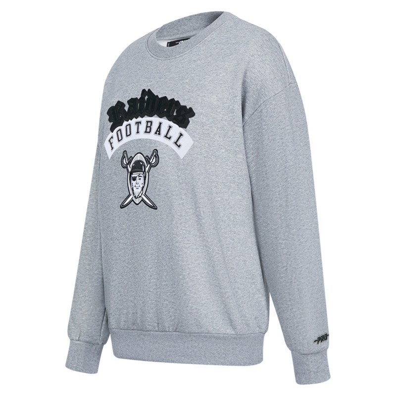PRO STANDARD WOMENS RAIDERS BEST OF CREWNECK SWEATSHIRT