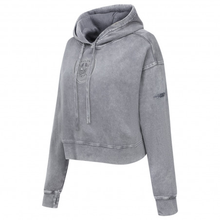 PRO STANDARD RAIDERS WOMENS VINTAGE CLASSIC ENZYME WASH HOODIE