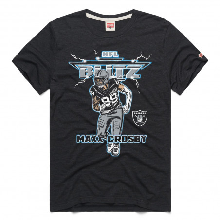 HOMAGE RAIDERS MAXX CROSBY NFL BLITZ 2.0 TEE