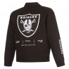 JH DESIGN LAS VEGAS RAIDERS TWILL WORKWEAR JACKET