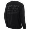 RAIDERS BIG & TALL GRIDIRON CREWNECK SWEATSHIRT
