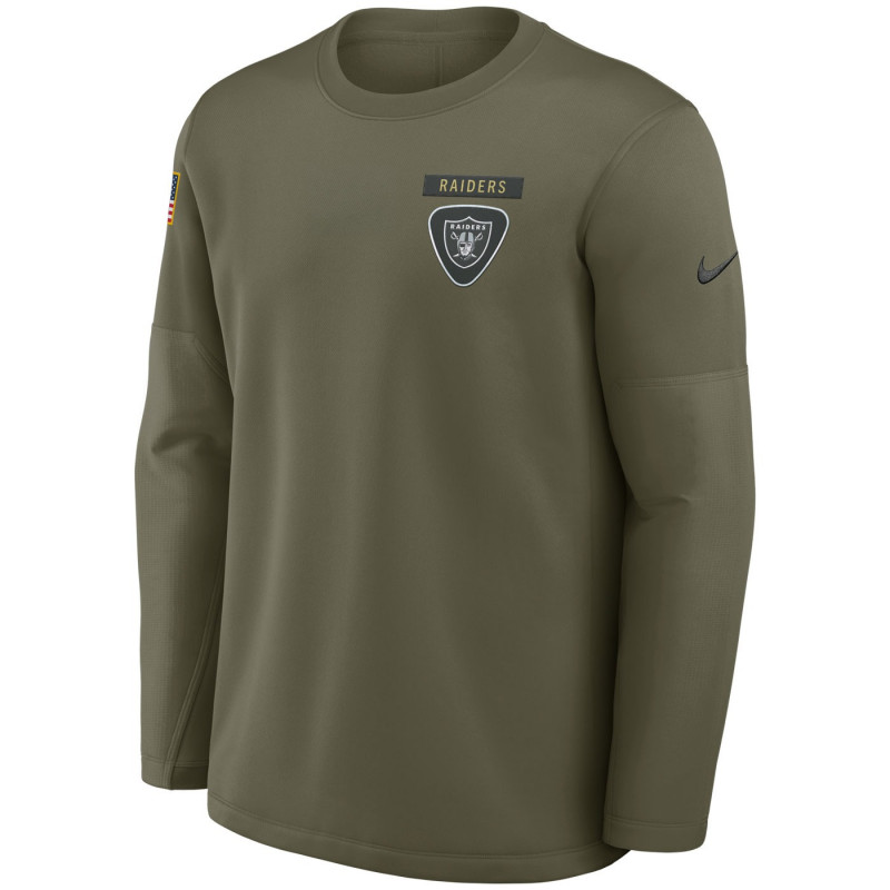 NIKE 2025 SALUTE TO SERVICE COACH LONG SLEEVE TOP