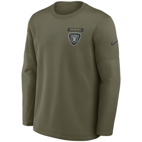 NIKE 2025 SALUTE TO SERVICE COACH LONG SLEEVE TOP