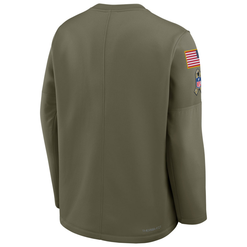 NIKE 2025 SALUTE TO SERVICE COACH LONG SLEEVE TOP
