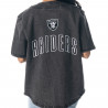 UNISEX RAIDERS BUTTON UP SHIRT