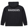 MITCHELL & NESS WOMENS RAIDERS PLUS FULL ZIP HOODIE