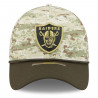 NEW ERA RAIDERS 39THIRTY 2025 SALUTE TO SERVICE CAP