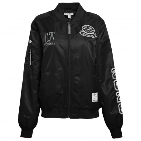 WEAR BY ERIN ANDREWS PATCH BOMBER JACKET