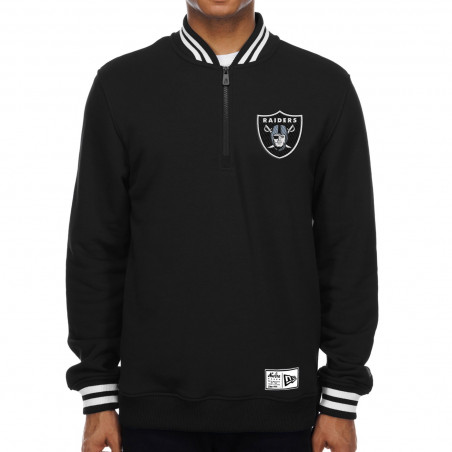 NEW ERA THROWBACK PREP QUARTER ZIP PULLOVER