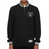 NEW ERA RAIDERS THROWBACK PREP QUARTER-ZIP