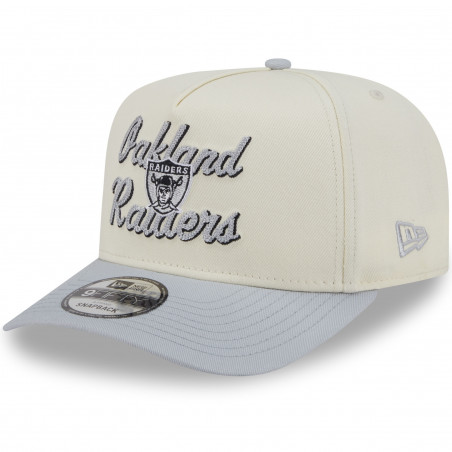 NEW ERA 9FIFTY OAKLAND RAIDERS CHAINSTITCH A FRAME CAP