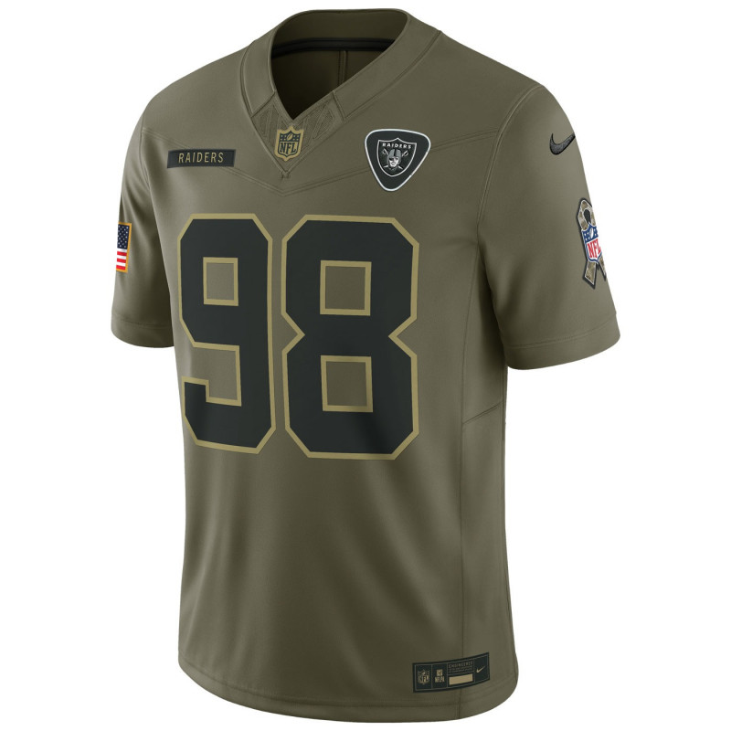 NIKE 2025 SALUTE TO SERVICE MAXX CROSBY JERSEY