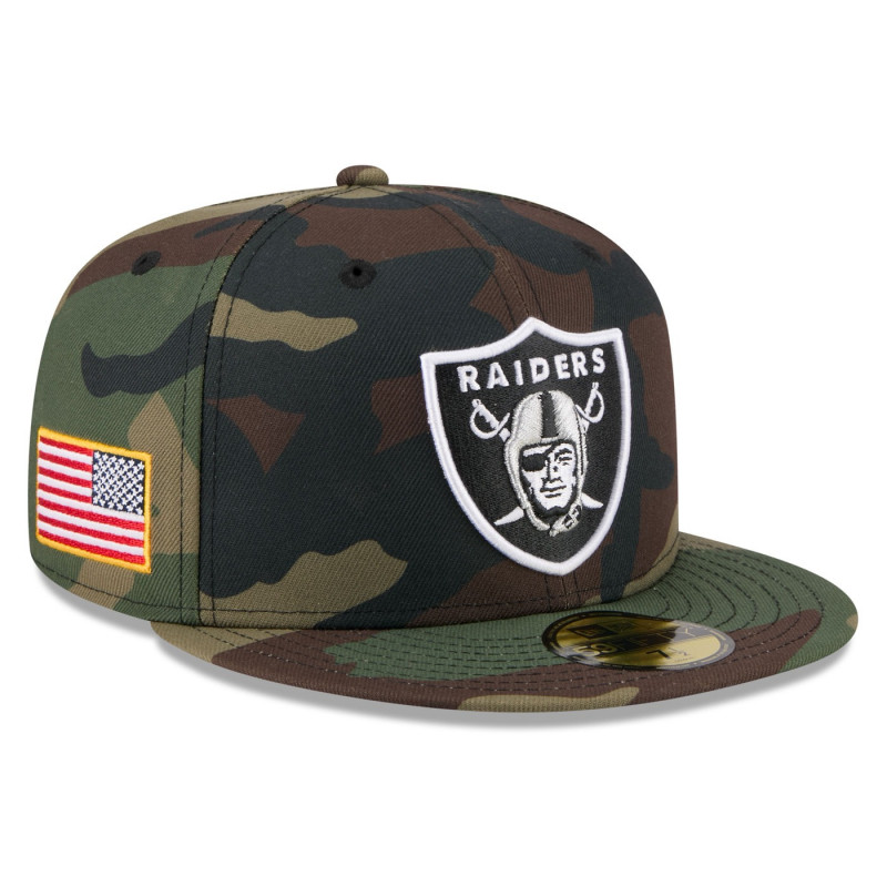 NEW ERA RAIDERS 59FIFTY CAMO FAN PACK CAP