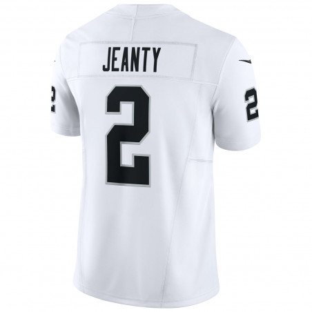 NIKE RAIDERS ASHTON JEANTY WHITE VAPOR LIMITED JERSEY