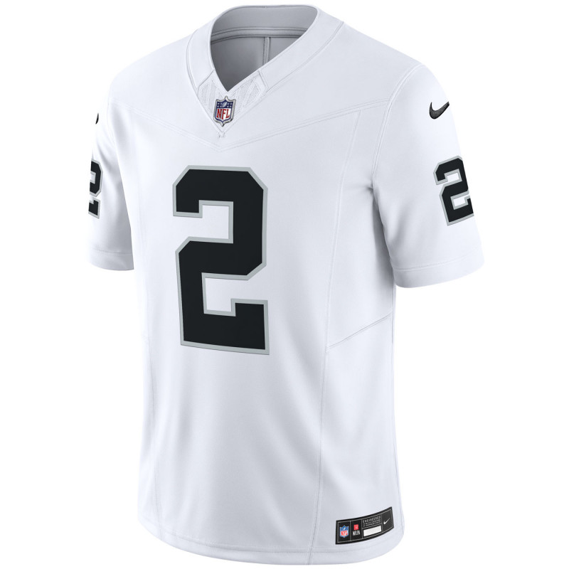 NIKE RAIDERS ASHTON JEANTY WHITE VAPOR LIMITED JERSEY